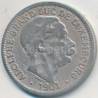 Luxemburg 1901. 10c Cu-Ni T:2-
Luxembourg 1901. 10 Centimes Cu-Ni C:VF