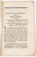 Rosnyói egyházi töredékek I. Rozsnyó, 1834. Kek József. 55p. Papír kötésben.