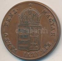 1848. 1Kr Cu T:2 felületi karc