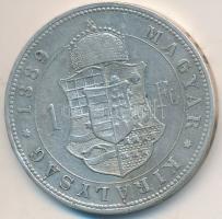 1889KB 1Ft Ag "Ferenc József / Barokk címer" Körmöcbánya T:2-
Hungary 1889KB 1 Forint Ag &...