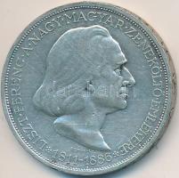 1936. 2P Ag "Liszt Ferenc" T:2,2- Adamo P7.3