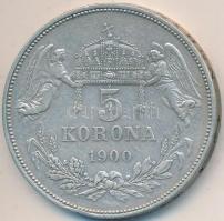 1900KB 5K Ag "Ferenc József" T:2-