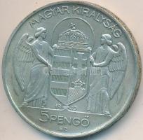 1939. 5P Ag "Horthy balra" T:2,2- 
Adamo P8.2