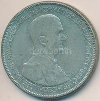 1930. 5P Ag "Horthy jobbra" T:3 Adamo P8