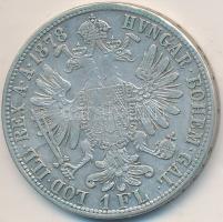Ausztria 1878. 1Fl Ag "Ferenc József" T:2,2- patina
Austria 1878. 1 Florin Ag "Franz ...