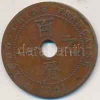 Francia Indokína 1921A 1c Br T:3
French Indo-China 1921A 1 Cent Br C:F
