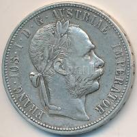 Ausztria 1879. 1Fl Ag "Ferenc József" T:2 Austria 1879. 1 Florin Ag "Franz Joseph" C:XF Krause KM#2222