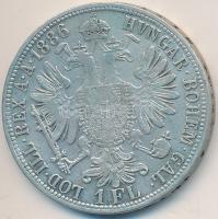 Ausztria 1886. 1Fl Ag "Ferenc József" T:2,2-
Austria 1886. 1 Florin Ag "Franz Joseph&...