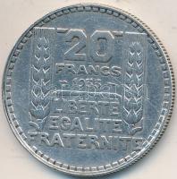 Franciaország 1933. 20Fr Ag T:2- France 1933. 20 Francs Ag C:VF