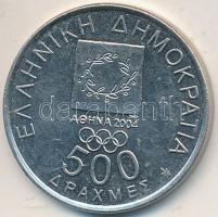 Görögország 2000. 500D Cu-Ni "Athéni Olimpia 2004" T:2,2- Greece 2000. 500 Drachmai Cu-Ni "Athens 2004 Olympics" C:XF,VF