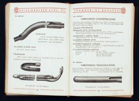 1939 Weiss Manfréd Acél- és Fémművei Részvénytársaság acélcső gyártmányainak árjegyzékéhez csatolt I...