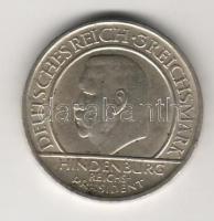 Német Birodalom/Weimar-i Köztársaság 1929A 3RM Ag "Alkotmány" T:2 kis ph