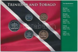 Trinidad és Tobago 2003-2005. 1c-50c (5xklf) fémpénz szettben T:2
Trinidad and Tobago 2003-2005. 1 C...
