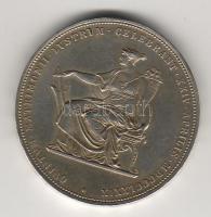 Ausztria 1879. 2G Ag "I.Ferenc József és Erzsébet királynő-Ezüstlakodalom" T:1/2