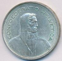 Svájc 1967B 5Fr Ag "Helvetia" T:2
Switzerland 1967B 5 Francs Ag "Helvetia" C:XF