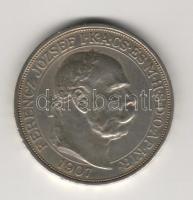 1907. 5K Ag "Koronázás" T:2 pici ph