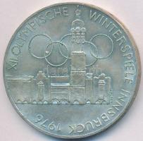 Ausztria 1976. 100Sch Ag "Innsbruck - XII. Téli olimpia / Épületek és olimpiai logó" T:2
A...