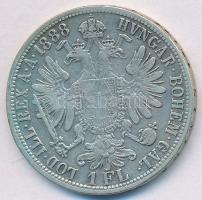 Ausztria 1888. 1Fl Ag "Ferenc József" T:2,2- patina Austria 1888. 1 Florin Ag "Franz Joseph" C:XF,VF patina