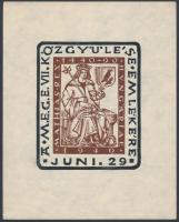 Kisgrafikák (Fery Antal, Radványi-Román Károly). 2 db klisé, papír, jelzés nélkül, 15x12 és 10x12 cm