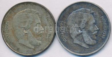 1947. 5Ft Ag "Kossuth" (2x) T:2-,3 patina
Adamo F8.1