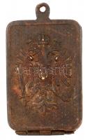 cca 1916 Ausztria fém katonai dögcédula tartó Károly császár korából / Austria military tag metal co...