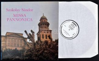 Szokolay Sándor - Dobra János: Missa Pannonica. Dedikált hanglemez
