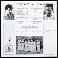 Szokolay Sándor - Dobra János: Missa Pannonica. Dedikált hanglemez