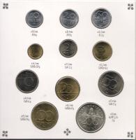 1993. 10f-200Ft (11 klf) szett díszcsomagolásban T:BU