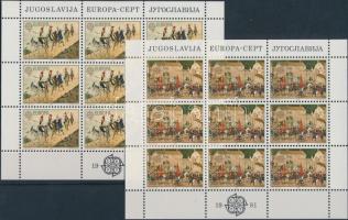 1981 Europa CEPT: Folklór kisív sor Mi 1883-1884