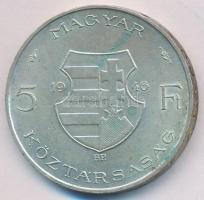 1946. 5Ft Ag "vastag Kossuth" T:2 Adamo F8