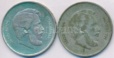 1947. 5Ft Ag "Kossuth" (2x) T:2-,3 patina
Adamo F8.1