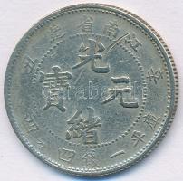 Kína / Kiangnan tartomány 1901-1905. 20c Ag "Kuang-hsü" T:2-
China / Kiangnan province 190...