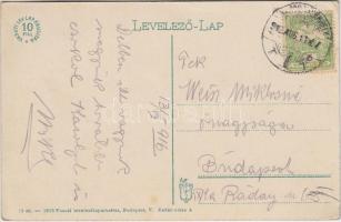 Marosvásárhely, Hunyady (Bethlen Gábor) utca, háttérben a városi vízmedence / street