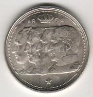 Belgium 1954. 100Fr Ag T:1/2