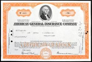 Amerikai Egyesült Államok 1957-1976. 4db klf részvény, közte Texas 1970. "Amerikai Központi Biz...