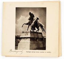 cca 1938 Budapest nevezetességei és látványosságai 18 db művészi minőségű sokszorosított fotó, sok é...