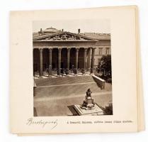 cca 1938 Budapest nevezetességei és látványosságai 18 db művészi minőségű sokszorosított fotó, sok é...