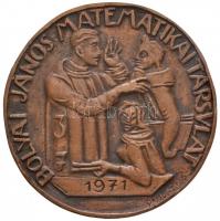 Pándi Kiss János (1905-1981) 1971. "Szele Tibor / Bolyai János Matematikai Társulat" Br em...
