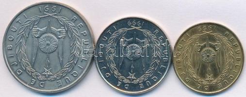 Dzsibuti 1991. 100Fr Cu-Ni + 1999. 20Fr Al-Br + 50Fr Cu-Ni T:1-,2
Djibouti 1991. 100 Francs Cu-Ni + ...