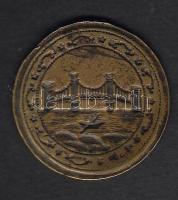 cca 1830. "Lánchíd" Br hídbárca T:2