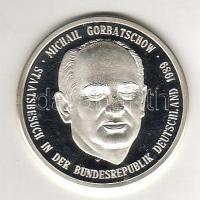 1989. "Gorbacsov" Ag 8,5g tanúsítvánnyal T:PP