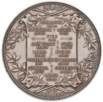 Anton Scharff (1845-1903) 1890. "Az aradi vértanúk emlékére állított szobor alapítására" A...