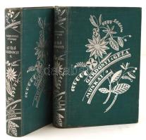 Gárdonyi József: AZ élő Gárdonyi I-II. Első kötet: Az ólombetűk felé. Második kötet: Tollal a csillagokig. Első kiadás.  Budapest,1934, Dante. Kissé kopottas kiadói egészvászon kötésben.