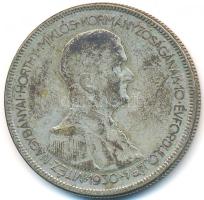 1930. 5P Ag "Horthy jobbra" T:3 Adamo P8