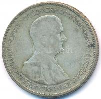 1930. 5P Ag "Horthy jobbra" T:3 Adamo P8