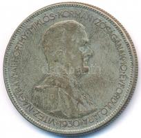 1930. 5P Ag "Horthy jobbra" T:3 Adamo P8