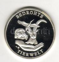 Modern emlékérem "Panda-veszélyeztetett állatvilág" Ag 8,5g T:PP