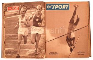 1954 Képes Sport. Az Országos Testnevelési és Sportbizottság Hetilapja. 1. szám 1. évfolyam. -1 évfo...