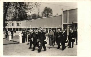 1940 Budapest, Nemzetközi Vásár, Horthy Miklós és Purgly Magdolna So. Stpl (Rb)