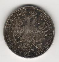Ausztria 1884. 1G Ag T:2/3